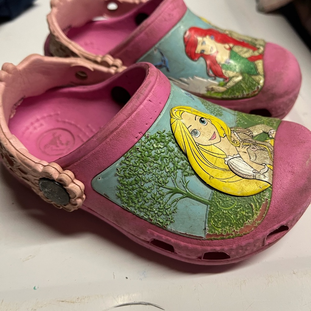 Disney Princess Pink Kids Clogs CROCS